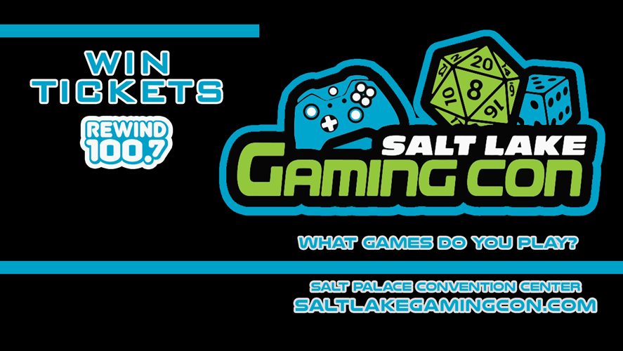Win tickets to the Salt Lake Gaming Con with Rewind 1007